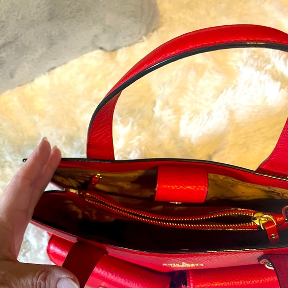 NEW Authentic Kate Spade Red Leather Purse - Picture 4 of 8